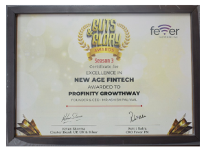 Guts & Glory certificate: New Age Fintech