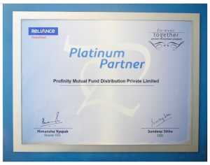 Platinum Partner certificate
